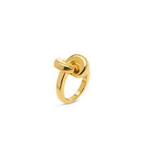 Load image into Gallery viewer, Pella Knot Ring Stainless Steel
