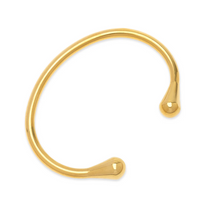 Load image into Gallery viewer, Petra Open Bangle Bracelet Stainless Steel
