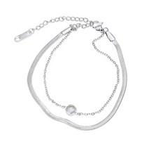 Load image into Gallery viewer, Solvej Duo Chain Bracelet
