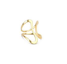 Load image into Gallery viewer, Minou Abstract Ring Stainless Steel
