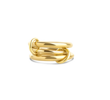 Load image into Gallery viewer, Irene Plain Stacked 3 Rings Stainless Steel
