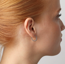 Load image into Gallery viewer, Hildur Bubble Hoop Earrings Stainless Steel
