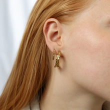 Load image into Gallery viewer, Hildur Bubble Hoop Earrings Stainless Steel
