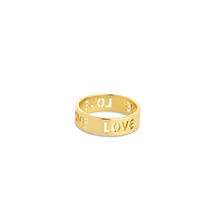 Load image into Gallery viewer, Jive Love Letter Ring Stainless Steel
