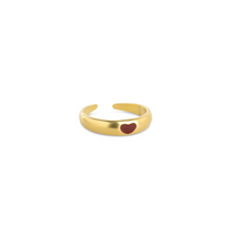 Load image into Gallery viewer, Odette Heart Ring Stainless Steel
