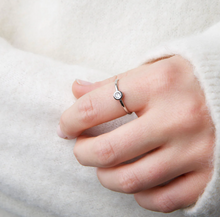 Load image into Gallery viewer, Lovelia Crystal Ring Stainless Steel
