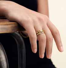 Load image into Gallery viewer, Isobel-Crystal Ring Stainless Steel
