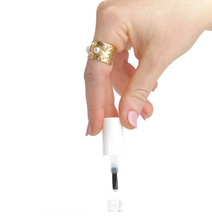 Load image into Gallery viewer, Kerstin Hammered Pearl Ring Stainless Steel

