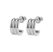 Load image into Gallery viewer, Gun Multi Layered Stud Earrings Stainless Steel
