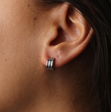 Load image into Gallery viewer, Gun Multi Layered Stud Earrings Stainless Steel
