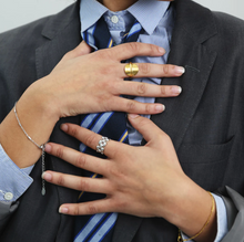 Load image into Gallery viewer, Jiselle Statement Ring Stainless Steel
