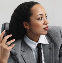 Load image into Gallery viewer, Zephyr Wire Loop Earrings Stainless Steel
