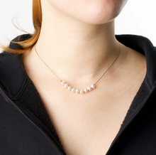 Load image into Gallery viewer, Loanna Delicate Pearl Necklace Stainless Steel
