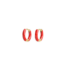 Load image into Gallery viewer, Kaja Huggie Hoop Earrings Stainless Steel
