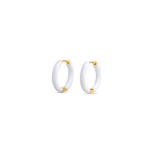 Load image into Gallery viewer, Kaja Huggie Hoop Earrings Stainless Steel

