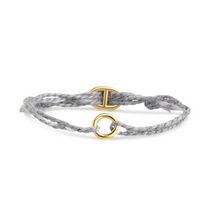 Load image into Gallery viewer, Alex Rope Bracelet Circle  Stainless Steel
