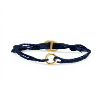 Load image into Gallery viewer, Alex Rope Bracelet Circle  Stainless Steel
