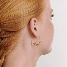Load image into Gallery viewer, Vilhelmina Adjustable Hoop Earrings
