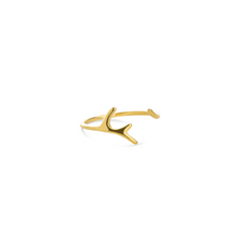 Load image into Gallery viewer, Janna Delicate Twig Ring Stainless Steel
