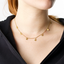 Load image into Gallery viewer, Liv Coin Charm Necklace
