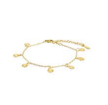 Load image into Gallery viewer, Liv Coin Charm Bracelet Stainless Steel
