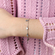 Load image into Gallery viewer, Liv Coin Charm Bracelet Stainless Steel

