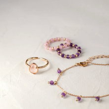 Load image into Gallery viewer, Stone Bead Ring
