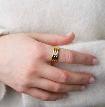 Load image into Gallery viewer, Jane Crystal Ring Stainless Steel

