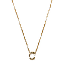 Load image into Gallery viewer, Viola Letter Necklace GOLD Stainless Steel
