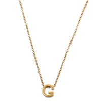 Load image into Gallery viewer, Viola Letter Necklace GOLD Stainless Steel
