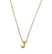 Load image into Gallery viewer, Viola Letter Necklace GOLD Stainless Steel
