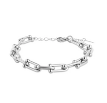Load image into Gallery viewer, Betty Paperclip Link Bracelet Stainless Steel
