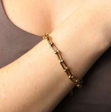 Load image into Gallery viewer, Betty Paperclip Link Bracelet Stainless Steel
