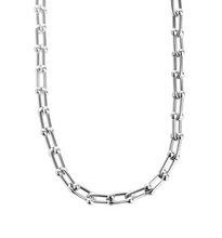 Load image into Gallery viewer, Betty Paperclip Link Necklace Stainless Steel
