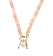 Load image into Gallery viewer, My-Ocean Bead Necklace Stainless Steel

