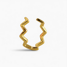 Load image into Gallery viewer, Eila Wavy Ear Cuff Stainless Steel

