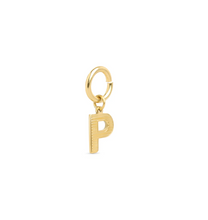 Load image into Gallery viewer, Sanya Initial Charm Gold Stainless Steel
