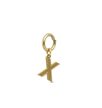 Load image into Gallery viewer, Sanya Initial Charm Gold Stainless Steel
