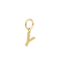 Load image into Gallery viewer, Sanya Initial Charm Gold Stainless Steel
