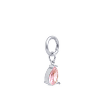 Load image into Gallery viewer, Wren Crystal Charm Stainless Steel
