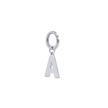 Load image into Gallery viewer, Sanya Initial Charm Silver Stainless Steel
