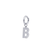 Load image into Gallery viewer, Sanya Initial Charm Silver Stainless Steel
