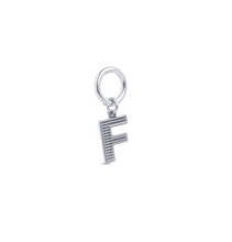 Load image into Gallery viewer, Sanya Initial Charm Silver Stainless Steel
