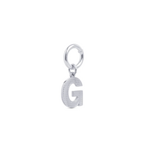 Load image into Gallery viewer, Sanya Initial Charm Silver Stainless Steel
