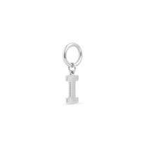 Load image into Gallery viewer, Sanya Initial Charm Silver Stainless Steel

