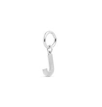 Load image into Gallery viewer, Sanya Initial Charm Silver Stainless Steel
