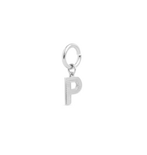 Load image into Gallery viewer, Sanya Initial Charm Silver Stainless Steel
