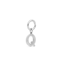 Load image into Gallery viewer, Sanya Initial Charm Silver Stainless Steel
