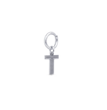 Load image into Gallery viewer, Sanya Initial Charm Silver Stainless Steel
