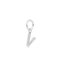 Load image into Gallery viewer, Sanya Initial Charm Silver Stainless Steel
